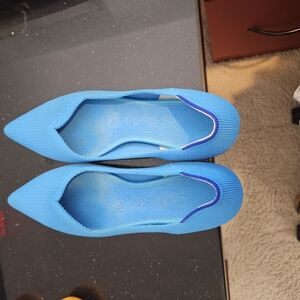 Rothy's Blue Flats Elegant Slip-On Shoes